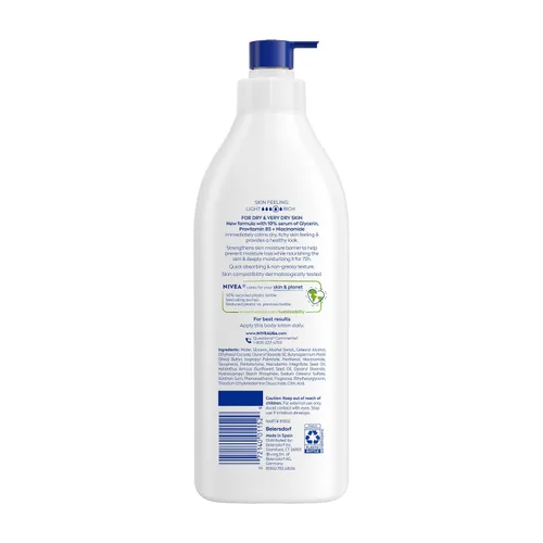 Vista 11 de Loción corporal Nivea, de larga duración para piel seca a muy seca