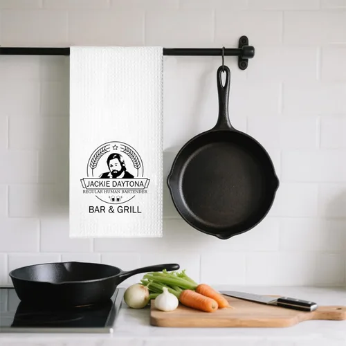 Vista 6 de Regalo inspirado en programas de televisión, toalla de cocina para bar y parrilla, toalla de cocina (toalla de preparación L)