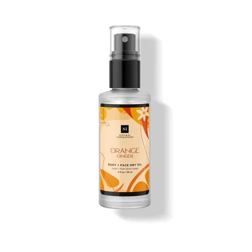 Vista 6 de Natural Inspirations Aceite seco para cuerpo y cara de eucalipto y romero menta 4oz