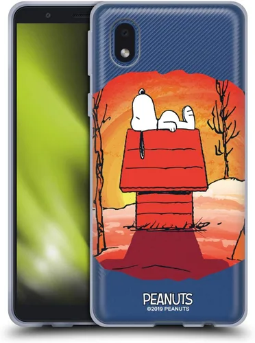 Vista 123 de Head Case Designs Funda de gel Spooktacular con licencia oficial de Peanuts Linus y Snoopy [protección de grado militar] compatible con Google Pixel