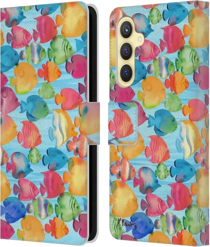 Vista 14 de Head Case Designs Funda de piel con licencia oficial de Paul Brent Agate Mermaid Coastal compatible con Samsung Galaxy S23 FE 5G