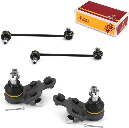 Vista 184 de Metrix Premium Chassis Parts - Juego de 4 piezas de articulación de rótula superior y barra estabilizadora delantera para Ford Ranger RWD 1998-2011