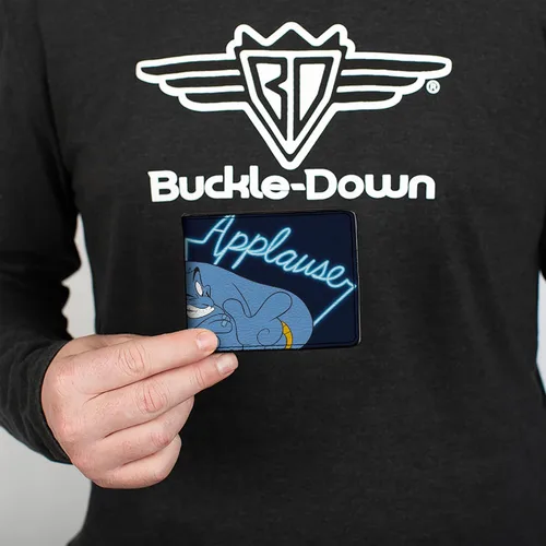 Vista 3 de Buckle-Down Billetera plegable para hombre Aladdin Genie