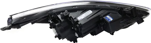 Vista 5 de Go-Parts - Conjunto de faros delanteros para Hyundai Accent 2012-2017, izquierdo (conductor), halógeno, tipo proyector con luces LED de circulación