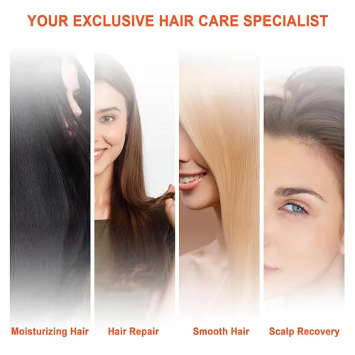 Vista 6 de Peluquería Nano Blue Light Micro Mist Hair Steamer Hair Perm Coloring Hot Dyeing Equipment for Hair Care Añade suavidad Shine Elitzia ETD303