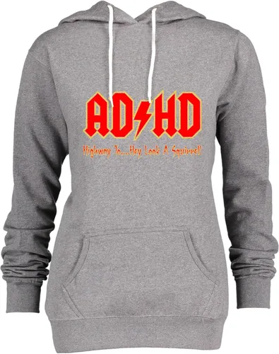 Vista 52 de Go All Out Sudadera con capucha para hombre y mujer con texto en inglés "Highway To Hey Look A Squirrel