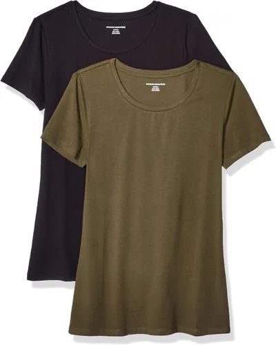Vista 212 de Amazon Essentials Women's Regular-Fit Short-Sleeve Crewneck T-Shirt