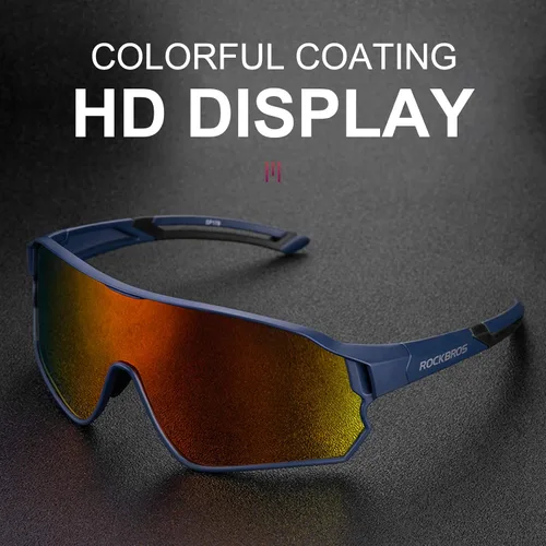 Vista 6 de ROCKBROS Gafas de sol polarizadas con protección UV para mujeres y hombres