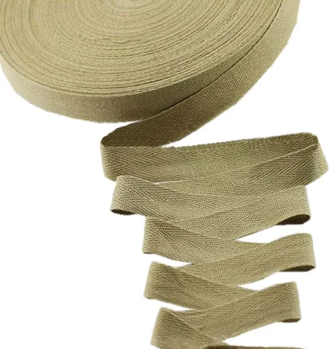 Vista 21 de Cinta de algodón de 50 yardas de ancho de 3/4 pulgadas de ancho, cinta de sarga de tela de espiga para encuadernación al sesgo, envoltura