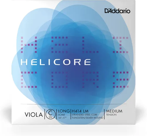 Vista 18 de D'Addario Helicore Viola Single A String, larga escala, tensión media