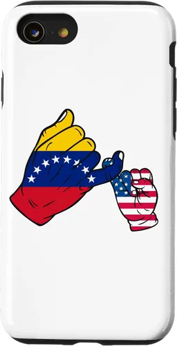 Vista 13 de iPhone 15 Parent and child Venezuela USA family Case