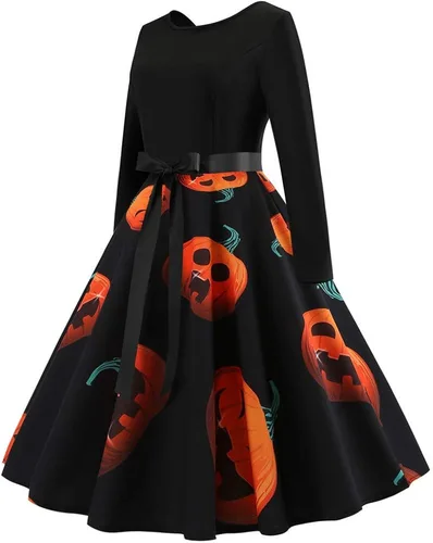 Vista 4 de Princess Bride Costume Vestido De Para Niña De 4 Años Vintage Womens Hallowenn Clothes Women's Cozy Bat Costume