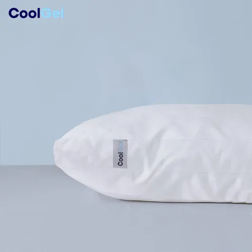 Vista 4 de COOL GEL Almohada alternativa de plumón, suave y cómoda (1, tamaño King (estándar de EE. UU.))