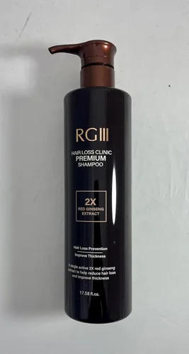 Vista 4 de RG3 RGIII PREMIUM CHAMPÚ CLÍNICO DE PÉRDIDA DE CABELLO (UNA BOTELLA)