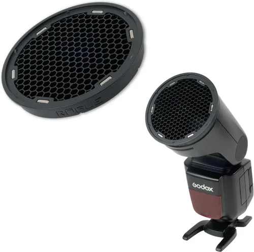 Vista 10 de Domo magnético para flash Rogue + adaptador de flash Rogue estándar v2 Utiliza el difusor suave Flash Dome en tu luz de velocidad con el adaptador