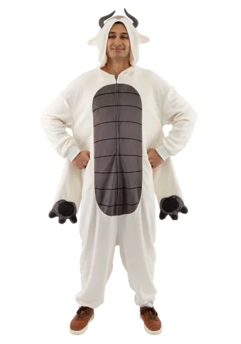 Vista 3 de Disfraz de Onesie de Appa para Adultos de Avatar: The Last Airbender Multicolor