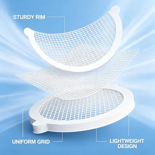 Vista 3 de 60 Pack Disposable Shower Drain Hair Catcher Hair Trap Drain
