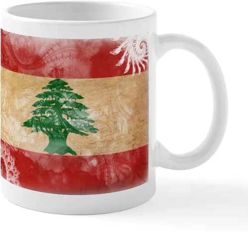 Vista 26 de CafePress #1 - Taza de café de cerámica libanesa de 11 oz (11.0 fl oz)