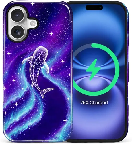 Vista 37 de Funda Compatible con iPhone 13/14 [Compatible con MagSafe] Protección de Doble Capa de Cáscara Dura Híbrida, Funda Magnética Protectora a Prueba