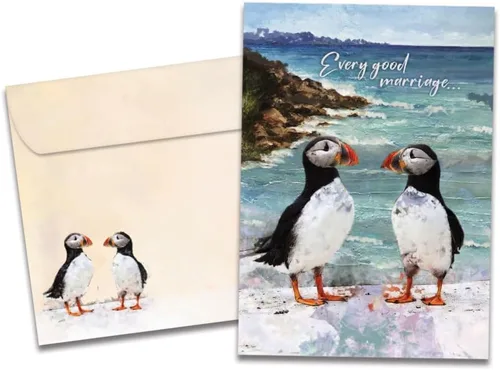 Vista 13 de Tree-Free Greetings - Tarjeta de felicitación de aniversario - Diseños artísticos - 1 tarjeta + sobre a juego - Fabricada en Estados Unidos - 100%