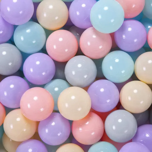 Vista 14 de GOGOSO Bolas para corral de bolas para niños pequeños plásticos accesorios a prueba de aplastamiento duraderos formas divertidas juguetes de baño