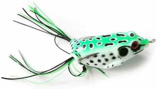 Vista 3 de 5 señuelos de rana Ray Frog Topwater pesca Crankbait señuelos/cebo suave artificial 2.2 in 8G cebo de tubo suave, especialmente para Bass Snakehead