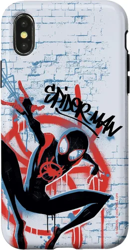 Vista 5 de Marvel Carcasa con graffiti de Spider-Man Into The Spider-Verse para iPhone 17