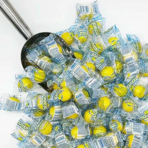 Vista 5 de Lemon Candy - Bolsa de 1.5 libras, caramelos duros de limón originales envueltos individualmente (Approx. 100 Pieces), Original Lemon Hard Yellow