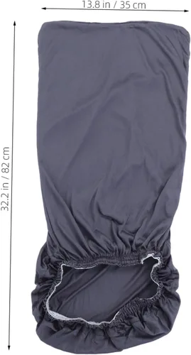 Vista 2 de Homoyoyo Funda para silla de juegos de respaldo alto, sillas de oficina con respaldo alto, color azul, juego de 4 fundas giratorias para sillas