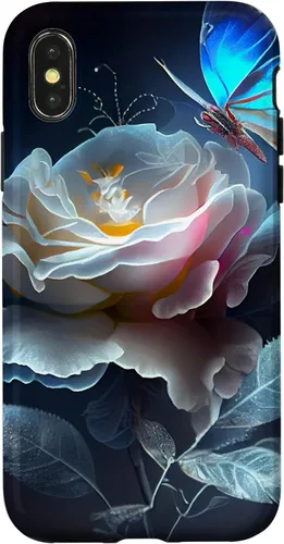 Vista 5 de Funda para iPhone 11 Pro Max con diseño de pétalos de flores de espectro colorido