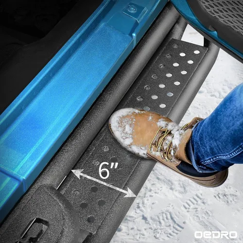 Vista 4 de OEDRO Estribos compatibles con RAM 1500 Crew Cab 2009-2018