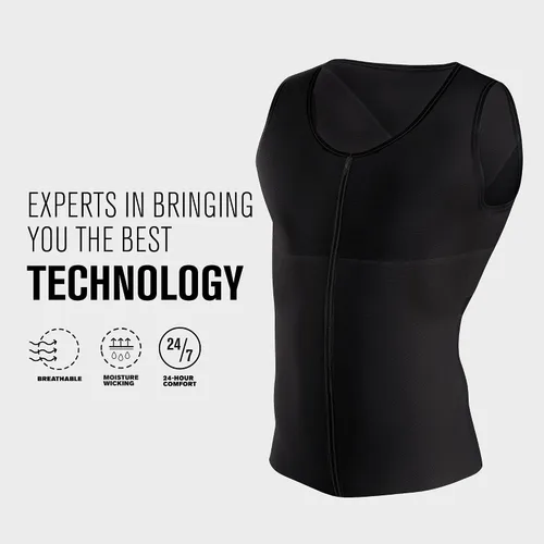 Vista 4 de Faja moldeadora para hombre, de la marca Leo