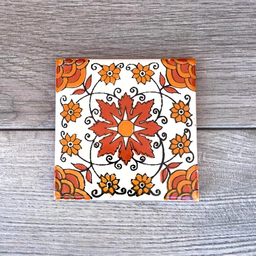Vista 5 de Mexican Tile Coasters