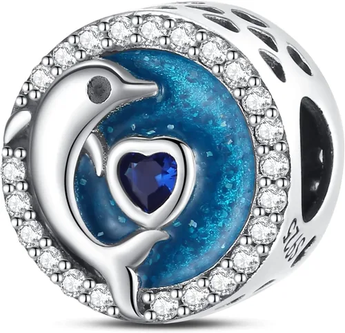 Vista 160 de KUNSIR Los abalorios se adaptan a pulseras Pandora para mujer, plata de ley 925, cuentas colgantes de joyería para niñas, dijes de feliz cumpleaños
