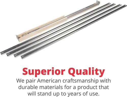 Vista 4 de Johnson Hardware 1500 Serie de cierre suave grado comercial Marco de puerta de bolsillo para pared de montantes de 2x4 (71 cm x 203 cm)