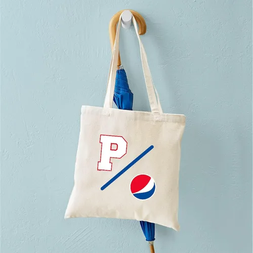 Vista 44 de CafePress Pepsi Tote Bag Bolsa de lona natural, bolsa de compras de tela, Caqui