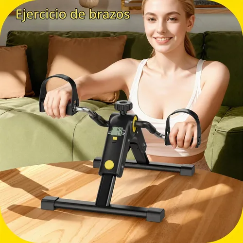 Vista 4 de MOMODA Under Desk Bike Pedal Exerciser with LCD Display Portable Mini Exercise Bike for Arm and Leg