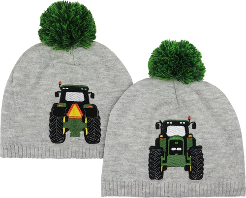 Vista 3 de John Deere Sombrero de invierno para niños pequeños tamaños