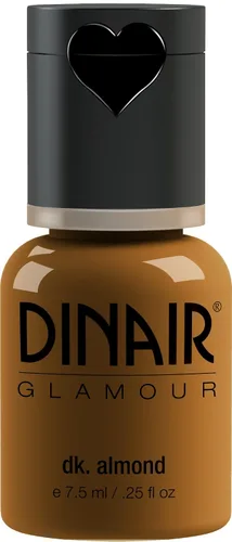 Vista 25 de Dinair Base de maquillaje con aerógrafo Marrón oscuro GLAMOUR: Natural, Cobertura ligera, Mate 1/4oz