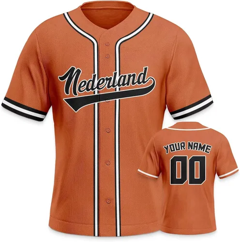 Vista 40 de Custom 2026 World Baseball Jersey Sports Shirt for Fans Men Youth Women Gifts Personalize Your Name Number S-6XL