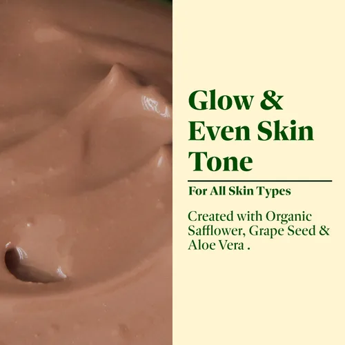 Vista 3 de SanRe Organic Skinfood - Radiant Glow Medium - Hidratante facial teñido orgánico para todo