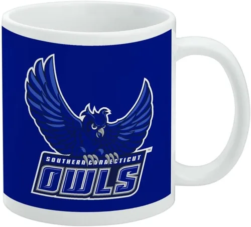 Vista 10 de Taza de cerámica con el logotipo principal de la Universidad Rider, taza de regalo novedosa para café, té y bebidas calientes, 11oz, blanca