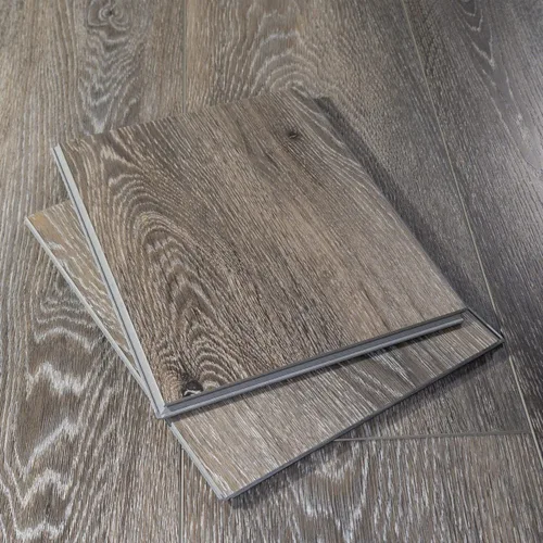 Vista 24 de Muestra de corte de 12" de suelo de tablón de vinilo de lujo Instalación DIY con clic, capa de desgaste de 40 mil, LVP resistente al agua y a