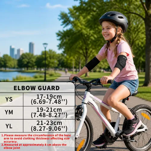 Vista 2 de ONTYZZ 1 par de coderas para niños, coderas, calentadores de brazos de baloncesto, manga protectora para disparos para fútbol, baloncesto, voleibol