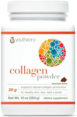 Vista 14 de Youtheory Colágeno en polvo - 0.71 oz de péptidos de colágeno hidrolizados - con vitamina C, biotina y aminoácidos - Apoya la salud