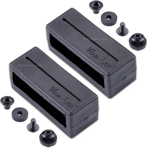 Vista 11 de War-Loops - Bucles para cinturón de montaje de funda - (negro táctico) - (Seleccione las opciones a continuación)