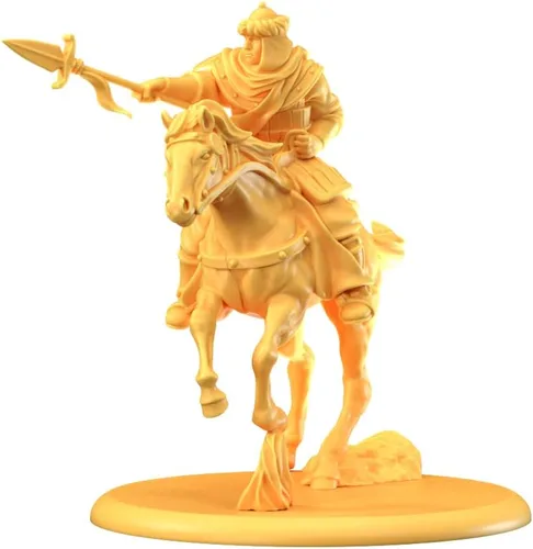 Vista 5 de CMON Una canción de hielo y fuego juego de miniaturas de mesa Starfall Knights Unit Box – Elite Warriors of House Martell, juego de estrategia