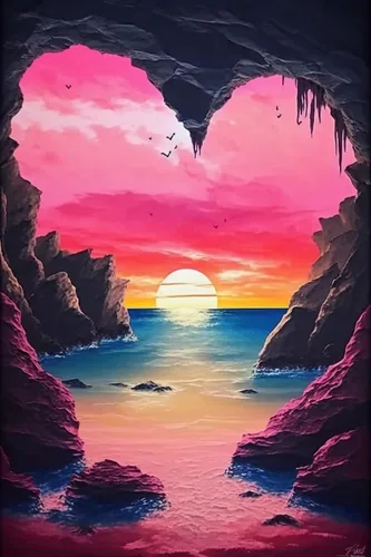 Vista 13 de Kits de pintura de diamantes de imitación coloridos Aurora Borealis, maravilloso mundo completo redondo de piedras preciosas de diamantes