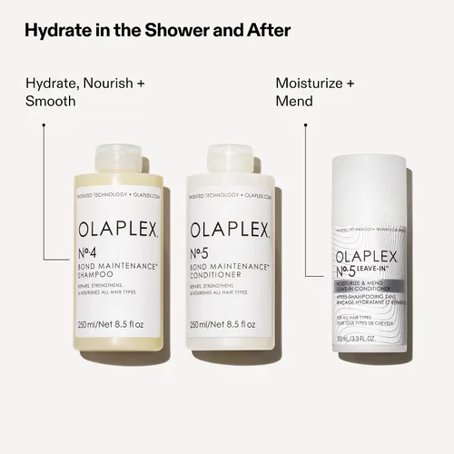 Vista 7 de Olaplex Acondicionador sin enjuague Nº. 5: Hidrata y repara las puntas abiertas Reduce la rotura y repara, protege el cabello dañado Para