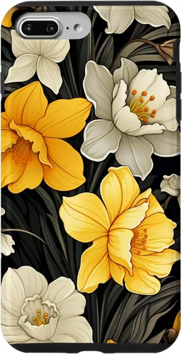 Vista 12 de Daffodil Flower Pattern Modern Floral Case for iPhone 17